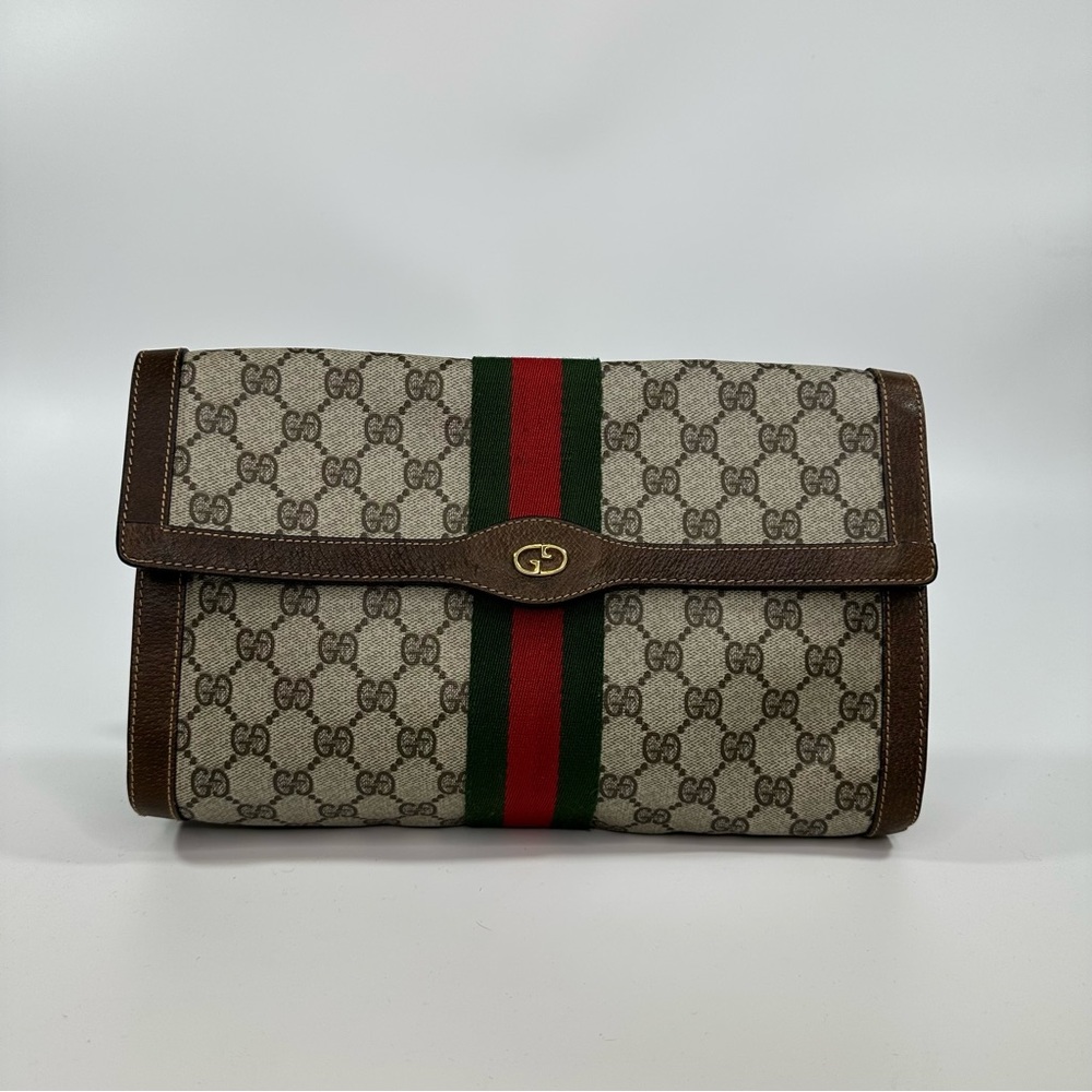 Vintage Gucci Parfums Sherry Line Purse Clutch - Picture 1 of 12